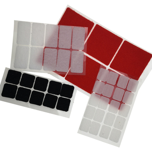 हुक और लूप डॉट्स मैजिक स्टिकी बैक गोंद वर्ग रंगीन चिपकने वाला हुक और लूप डॉट्स - Product Image 6