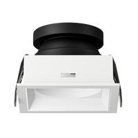 Plafonnier encastré carré en aluminium Xushuang, angle réglable, éclairage moderne remplaçable MR16/GU10
