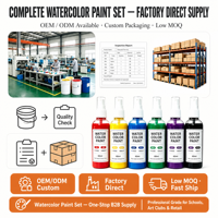 Papeterie et fournitures scolaires, peinture acrylique pour enfants, peinture à l'eau, peinture en aérosol, personnalisable OEM/ODM