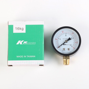 เกจวัดความดัน Kk Gauges Y-60 แบบอนาล็อก 0-1.6Mpa สำหรับระบบน้ำ แก๊ส และระบบทำความร้อน - Product Image 2