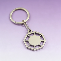 Porte-clés en métal personnalisé gravé à l'unité, logo personnalisé en alliage de zinc, pour une promotion de marque très détaillée, cadeau promotionnel, directement de l'usine