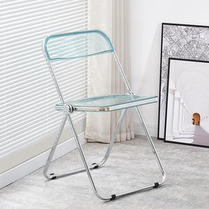 Wholesale Acrylic Modern Comfy Portable <b>White</b> Resin Folding Banquet Beach Outdoor Garden <b>Dining</b> <b>Chair</b> for Event Hotel - Product Image 1