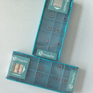 Taegutec CCMT060204 MT TT8020 Inserto de Carburo de Tungsteno para Torneado Externo, Torno CNC, Dureza HRC45-60, 1 Año de Garantía, CVD Corea - Product Image 2