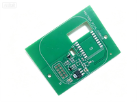 Placa de circuito impreso OEM de estructura especial para una sola tecla