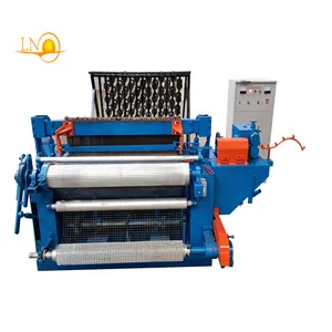 Automatic electric galvanized welded steel wiremesh roll machine for construction