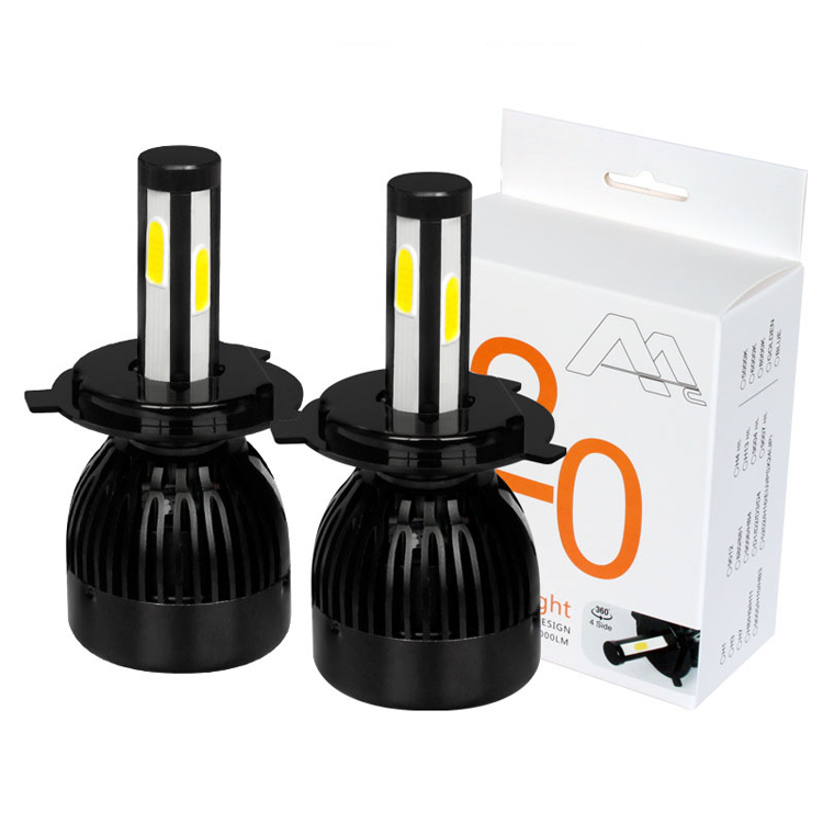 8000lm Camion Lampes Led Kit de Conversion D'ampoule H11 9005 9006 Automatique H4 Lumière De Voiture Phare Ampoule LED H7