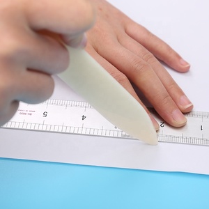 <span class=keywords><strong>DIY</strong></span> Handmade Giấy Ghi Điểm Xương Nhựa Thư Mục Ghi Điểm Gấp Nếp Giấy Công Cụ Thủ Công - Product Image 3