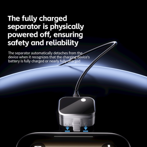 Adaptador de Carga con Apagado Automático, Protector Inteligente de Corte de Energía, Separador de Carga Completa, Evita la <span class=keywords><strong>Sobrecarga</strong></span>, Universal - Product Image 6