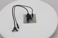 86 panneaux audio 3.5, données USB, VGA, Cat6