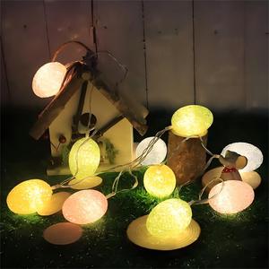 Pâques Pastel Lumières <span class=keywords><strong>Oeuf</strong></span> Décorations <span class=keywords><strong>De</strong></span> Pâques 10 LED Guirlandes lumineuses avec des guirlandes lumineuses à piles pour la décoration <span class=keywords><strong>de</strong></span> festival à la maison - Product Image 5