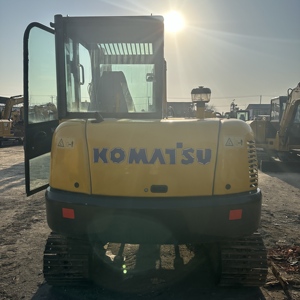 Prix usine Komatsu PC56 ORIGINAL Excavatrice d'occasion 5 tonnes 6 tonnes, excavatrice de seconde main à bas prix, vente chaude - Product Image 3