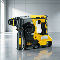 Marteau briseur électrique 1600W, 6.5J, briseur de béton, vitesse variable, anti-vibration, pour démolition et rénovation