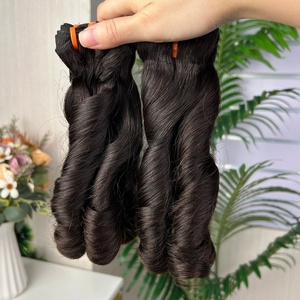 ผมแท้ธรรมชาติ 12a Fumi Super Double Drawn แบบสปริงแฮร์บันเดิล - Product Image 1