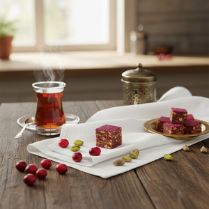 Delicias Turcas de Primera Calidad con Arándanos y Pistacho – Lokum Premium, Textura Suave, Dulce Gourmet, Empaque a Granel - Product Image 3