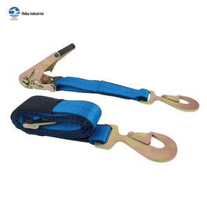 สายรัดเพลา<span class=keywords><strong>แบบ</strong></span>หนา 2 นิ้ว พร้อมสายรัดแบบมีตัวล็อค  ชุดสายรัดความแข็งแรงสูงพร้อมปลอกป้องกันสำหรับการลากจูงและขนย้ายยานพาหนะ - Product Image 5