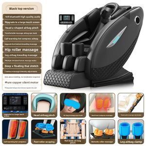Fauteuil de massage corporel complet entièrement automatique multifonctionnel pour usage domestique, capsule spatiale zéro gravité, intelligent, électrique, avec télécommande filaire - Product Image 4