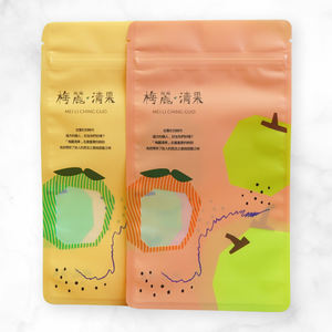 Emballage alimentaire en plastique de poche plate de haute qualité avec fermeture à glissière étanche à l'humidité pour l'exportation - Product Image 3