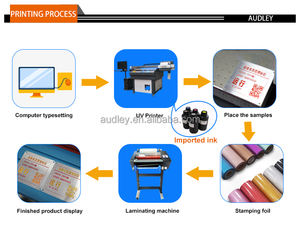 Imprimante UV DTF à plat AUDLEY numérique petite 6090 avec effet de gaufrage 9060 - Product Image 5