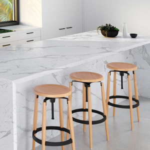 TMZ 5007 Crema PD, Piedra Artificial Blanca con Diseño de Cuarzo Impreso, Lujosa y Moderna, Gran Formato, Pulida, para Encimeras de Cocina, Paredes y Hoteles - Product Image 6