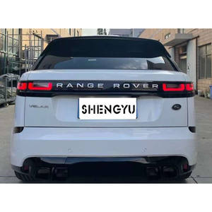 Parachoques de coche de alta calidad con parachoques delantero y trasero con rejilla para <span class=keywords><strong>Land</strong></span> <span class=keywords><strong>Rover</strong></span> Range <span class=keywords><strong>Rover</strong></span> <span class=keywords><strong>Velar</strong></span> 2017-2021 modificado al estilo <span class=keywords><strong>SVA</strong></span> - Product Image 5