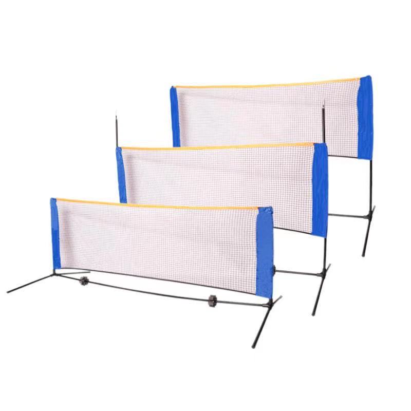 Индивидуальные наружные складные сплайсинга бадминтон чистая рама Спортивные товары портативный бадминтон сетка 5,1 м