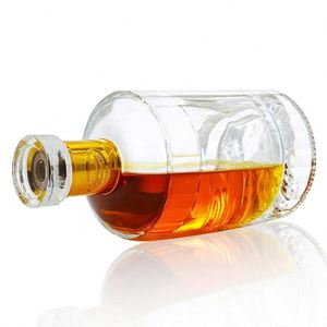 Chai Rượu Thủy Tinh Rỗng Tùy Chỉnh 750Ml Cho Rượu Whisky Rum Gin Với Nhãn Hiệu Riêng Decal Khắc Nổi - Product Image 6