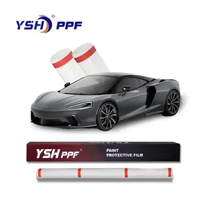 YSH 7.5 mil 8.5mil transparent/matte/ black Sheet Roll car ppf tph film Tint Vinyl Film Sticker for Car Headlight