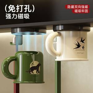 <b>Toothbrush</b> <b>Holder</b> With Cup Suction Mounted Double Cup Hanger For Bathroom Wall Mount Plastic <b>Toothbrush</b> And Mouthwash Cup Set - Product Image 3