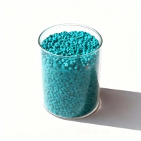 Masterbatch plastique vert clair, résistant à la température et aux intempéries, granulés de couleur universels