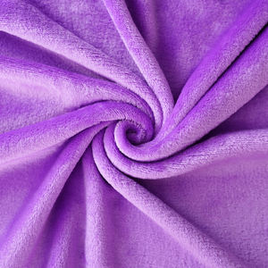 Nuovo arrivo Ultra morbido lussuoso tinta unita elegante viola lavorato a maglia quattro stagioni per la casa coperta in pile di flanella per divano <span class=keywords><strong>letto</strong></span> - Product Image 6