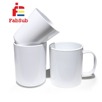 Tasses en polymère pour enfants Tasse à sublimation en plastique de 12oz 8oz avec ou sans poignée pour impression personnalisée