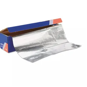 Le plus récent prix ménage mince papier d'aluminium 300 mètres 45cm 8011 rouleau de papier d'aluminium