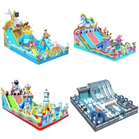 Château Gonflable Commercial Thème Magique avec Toboggan, Vente en Gros, Direct Usine, Jouet d'Intérieur pour Enfants, Meilleures Ventes