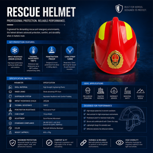 Casque <span class=keywords><strong>de</strong></span> sauvetage personnalisé avec logo, coque résistante aux chocs pour pompier, absorption des chocs à froid 2652N avec support <span class=keywords><strong>de</strong></span> lampe sur rail - Product Image 6