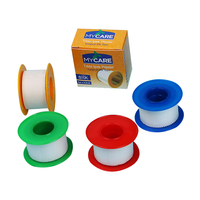 Ruban adhésif médical transparent en oxyde de zinc pour la protection sportive, en coton chirurgical, en rouleau