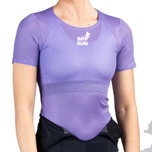 Chaleco Deportivo Personalizado para <span class=keywords><strong>Mujer</strong></span>, <span class=keywords><strong>Camiseta</strong></span> <span class=keywords><strong>Interior</strong></span> Transpirable de Manga Corta, Malla con Estampado por Sublimación, Capa Base para <span class=keywords><strong>Ciclismo</strong></span> - Product Image 1
