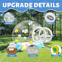 360 personnalisé grande tente gonflable à dôme à bulles 360 degrés publicité gonflables pour événements décorations de mariage souffleur