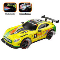 Voiture de course RC 2,4G à l'échelle 1/10, 6 canaux, avec effets de lumière et son, pour drift, intérieur/extérieur, pour enfants et garçons, directement de l'usine