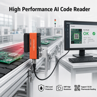Lecteur de codes IA motorisé haute vitesse 1440x1080 60fps 120 codes/s pour la reconnaissance de codes pharmaceutiques