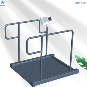 Pèse-personne médical Dingheng Electronics DHM-500 pour fauteuil roulant, 0,1-300 kg, avec fonctions de zéro et de tare - Product Image 3
