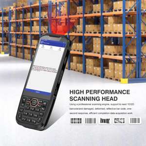 Escáner de Código de Barras PDA, Computadora de Mano K401, Ocho Núcleos, 2.0GHz, 64GB ROM, Android 13, en Existencia, para Inventario de Almacén Inteligente - Product Image 3