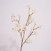 Retro Herfst Kunstmatige Baby's Breath Realistische Zijden Real Touch Thanksgiving Tafeldecoratie Boerderij Homestay Vaas Arrangement