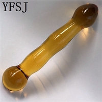 Lisse. Anale en verre pour. Jouet sexuel masseur de Prostate point G pour femmes ou hommes