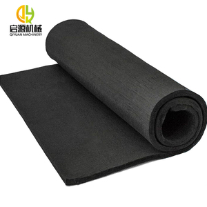 3mm 10mm sợi carbon vải chống cháy bảo vệ cảm thấy sản phẩm than chì - Product Image 3