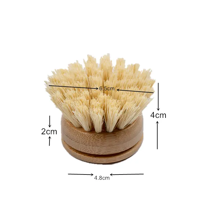 Vintage Dish Brush Everyday Refill Natural Eco Dish Brush Ersatz kopf