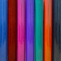Décalcomanies permanentes en vinyle facile à couper et à couper les mauvaises herbes Vinyle à coupe permanente 50 mètres PVC Shimmer Rollo De Papel Vinil Adhesivo