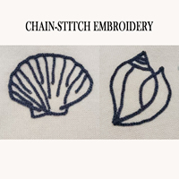 Robe de plage ajourée en maille pour femme, motif coquillage et étoile de mer brodé, sans manches, en tricot, idéale pour l'été et comme cache-maillot