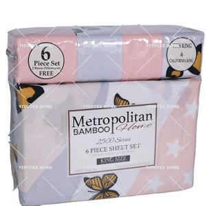 <span class=keywords><strong>2023</strong></span> diseño <span class=keywords><strong>6</strong></span> piezas sábana tamaño Queen cama King sábanas ajustables estampado Floral juegos <span class=keywords><strong>de</strong></span> sábanas juego <span class=keywords><strong>de</strong></span> cama - Product Image 1