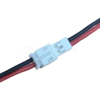 Cavi terminali a doppia/monopunta PH 2.0mm, cavi di collegamento per connettori 2P/3P/5P/9P, cavi rossi/neri, 24/20/22/26 AWG