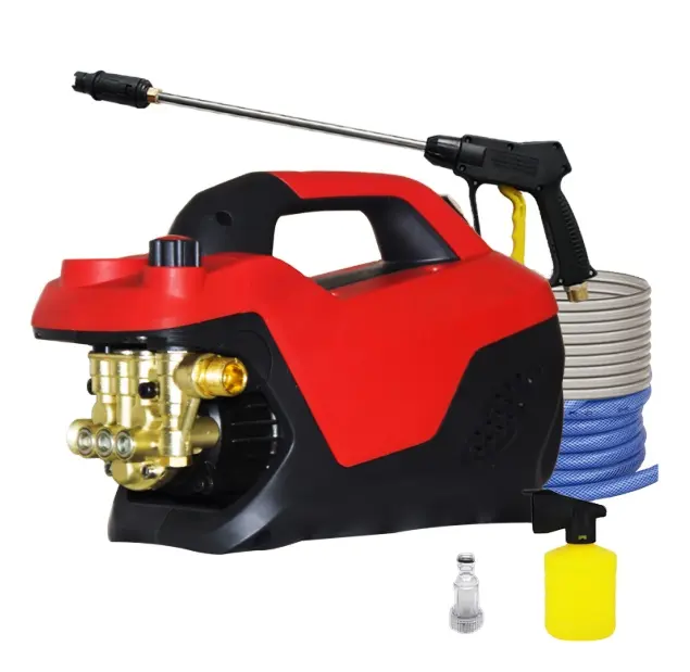 Elektrische automatische Reinigung Fahrrad wäsche Wasserstrahl pumpe Tragbare Auto waschmaschine Hochdruck reiniger